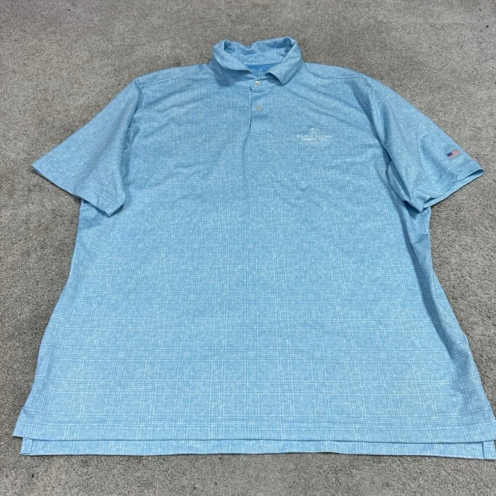 Fairway & Greene Polo Blue Short Sleeve Men’s Size XL